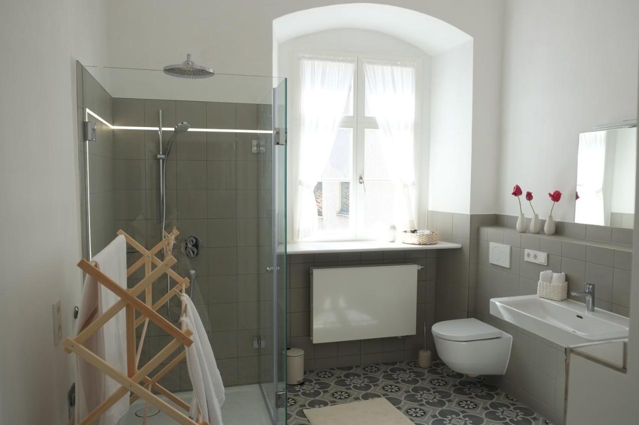 65Qm Wohnung Klosterblick Im Historischen Pfarrhaus Pielenhofen Kültér fotó