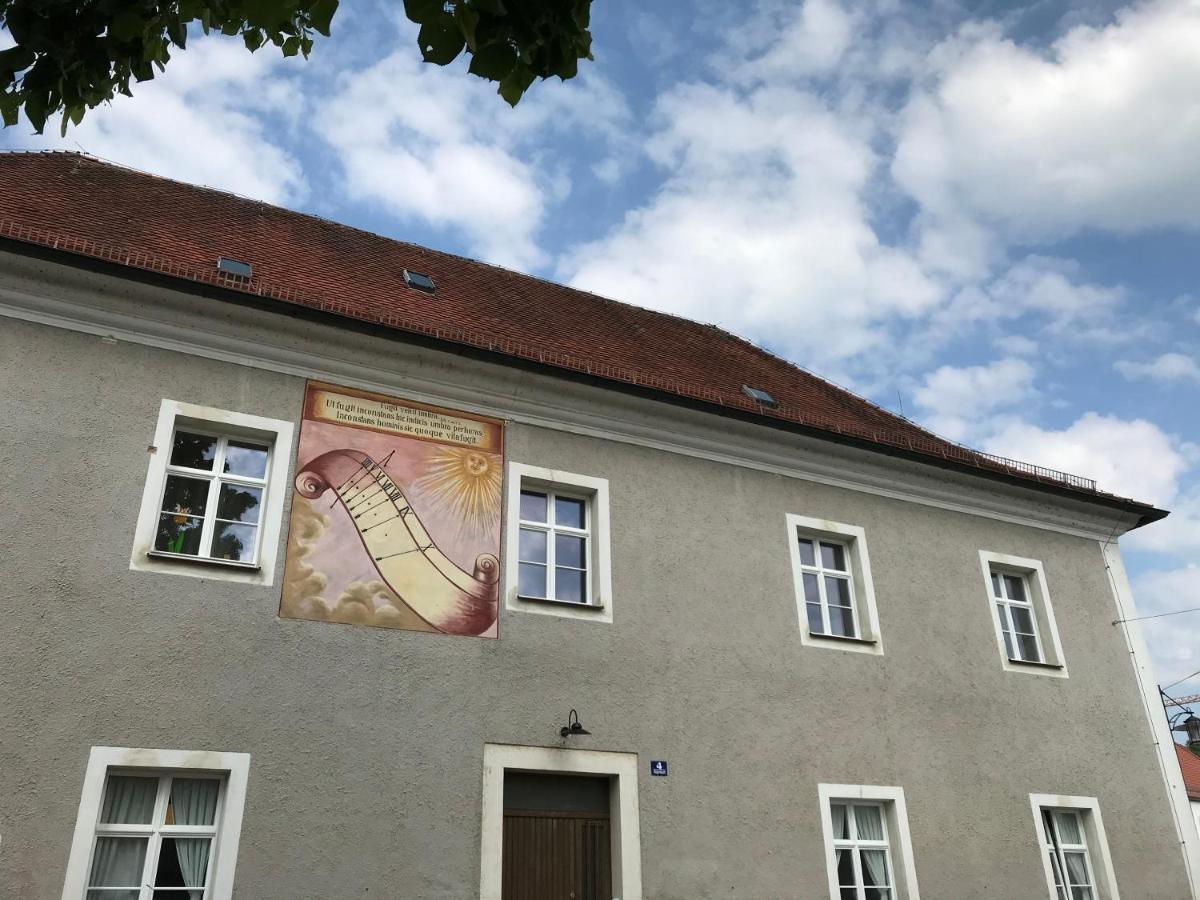 65Qm Wohnung Klosterblick Im Historischen Pfarrhaus Pielenhofen Kültér fotó